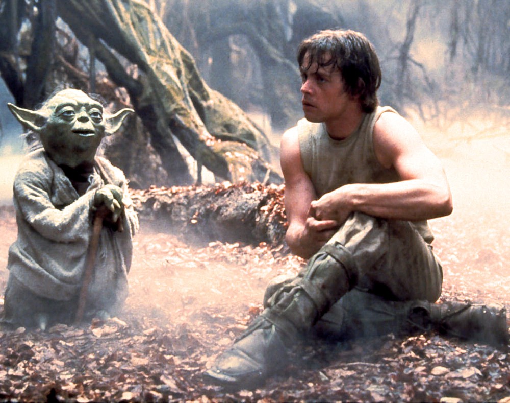 luke and yoda